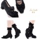 Iris Corolla Jane Mules Shoes III(Reservation/5 Colours/Full Payment Without Shipping)